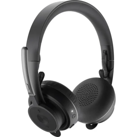 🎧 Logitech Zone Wireless Bluetooth Headset UC Version | ANC | Noise-Canceling Mic | Bluetooth 5.0 | Qi Charging